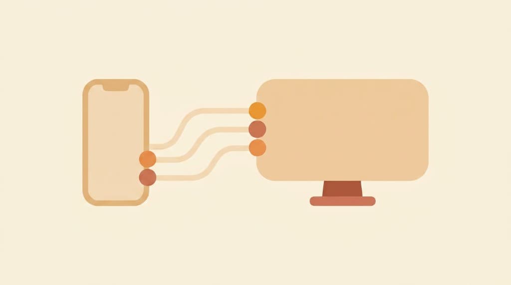 Overview of the redesigned Mobile Device Connection Flow wizard experience.